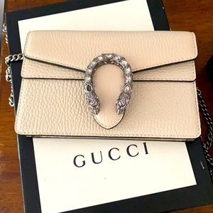 GUCCI Dionysus super mini leather bag